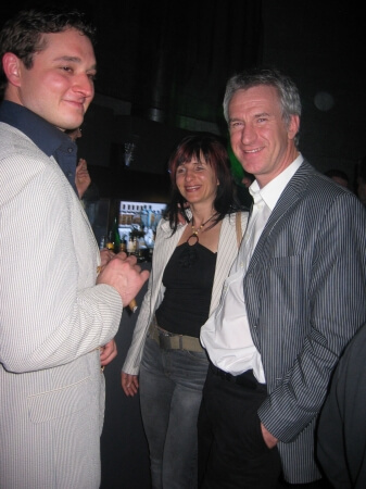 Matthias Lindenhofer und Josef Bichler mit Lebensgefährtin