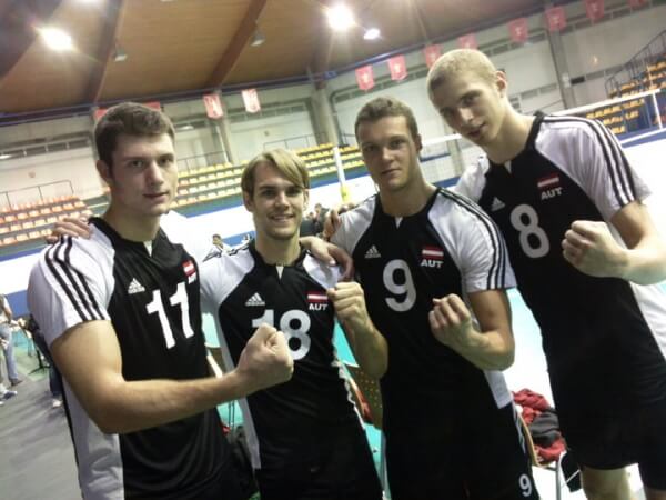 VCA HYPO Teamspieler Guttmann, Weber, Zass, Ichovski VCA HYPO Teamspieler Guttmann, Weber, Zass, Ichovski