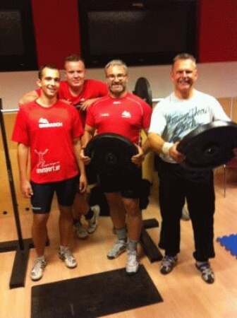 Eisenstöck, Wurzenberger, Trainer Hofer, Referent Gassenbauer Eisenstöck, Wurzenberger, Trainer Hofer, Referent Gassenbauer