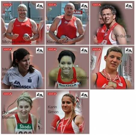Acht nominierte Sportlerinnen und Sportler des LCA Umdasch Amstetten Acht nominierte Sportlerinnen und Sportler des LCA Umdasch Amstetten