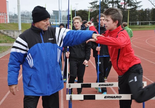 ÖLV-Nationaltrainer DI Gregor Högler mit Lorenz Ursprunger ÖLV-Nationaltrainer DI Gregor Högler mit Lorenz Ursprunger