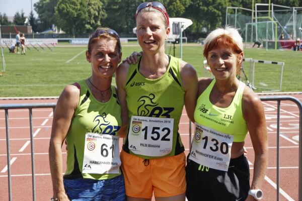 Maria Haberhauer, Simone Pils und Edith Mayrhofer