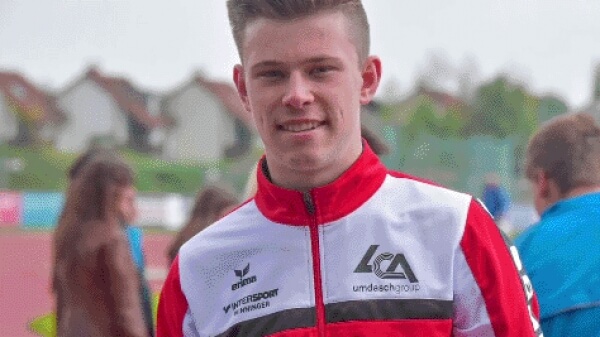 U20-Athlet Lorenz Ursprunger U20-Athlet Lorenz Ursprunger